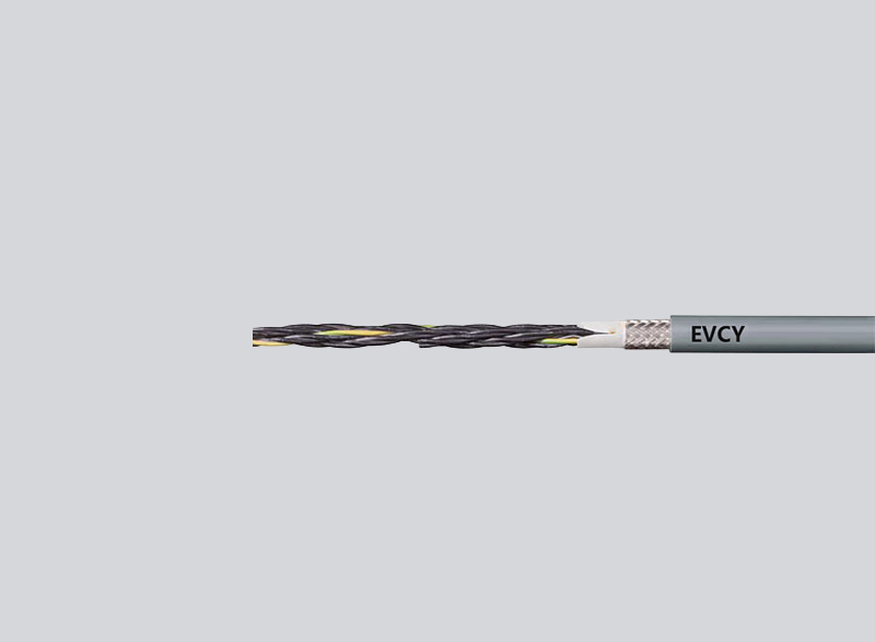 EVCY  高性能PVC护套拖链专用屏蔽...
